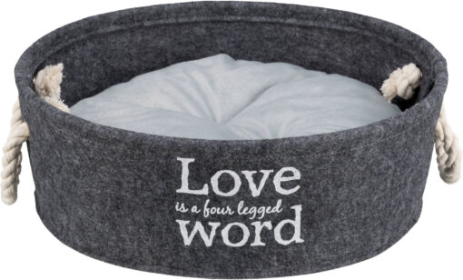 Bett Lian ø37cm, grau