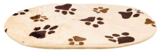 Coussin "Joey",beige av.trace d.pat. 54x35cm