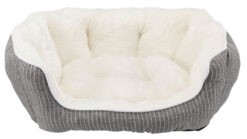 Bett Davin, grau/creme