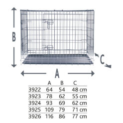 Alternative view of Cage de transport