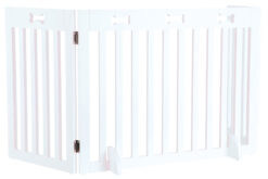 Alternative view of Hunde-Absperrgitter, 3-teilig, 82-124x61cm, weiss