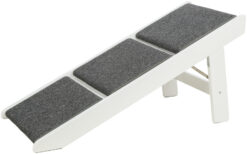Alternative view of Rampe, marches pliantes, en MDF, 44 × 46 × 106 cm, blanc