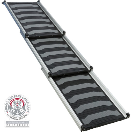 Teleskop-Rampe, 3-fach teleskopierbar, 40×78-175cm, 6,8 kg,