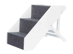 Alternative view of Escalier, réglable en hauteur, 40×67cm, blanc