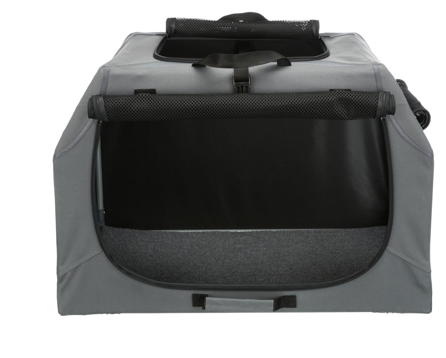 Soft Kennel Easy, S-M: 71×49×51cm, gris S-M: 71×49×51cm Soft Kennel Easy, S-M: 71×49×51cm, gris S-M: 71×49×51cm