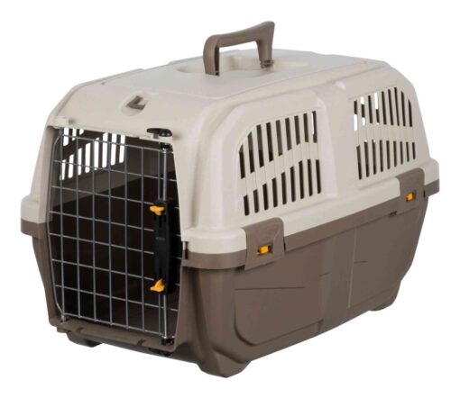 Box de transport Skudo 2, XS-S: 35×36×55cm, taupe/sable