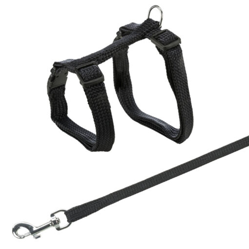 Harness av.laisse,en nylon 46cm
