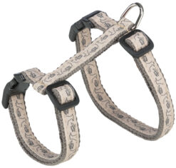 Alternative view of Katzengeschirr mit Leine, 27-45 cm/13 mm, 1,20 m, grau/beige