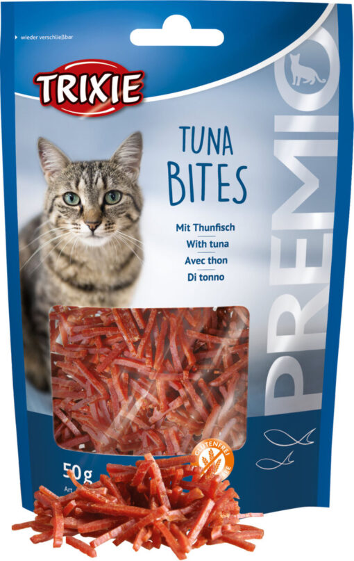 PREMIO Tuna Bites, 50 g nur per VE 6Stk.