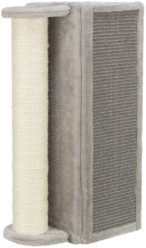 Griffoir pour angles avec poteau, 19×58×19cm, gris