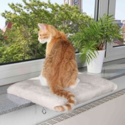 Alternative view of CosyPlace Sitzbrett für Katzen (weiss)
