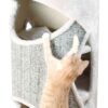 Cat Tower Gracia, 85cm, lichtgrau