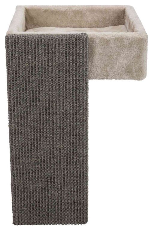 Bett für Regale mit Kratzbrett, 33×48×37cm, lichtgrau
