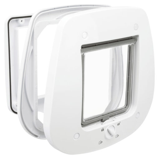 Chatière, 4 positions, pour porte verre, 27×26cm, blanc