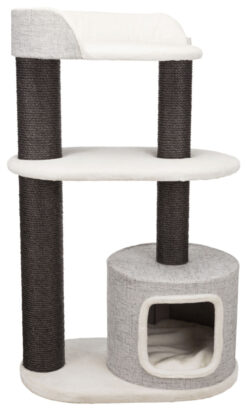 Alternative view of Kratzbaum XXL Cara, 128 cm, weiss/grau