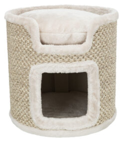 Alternative view of Cat Tower Ria, 37cm, lichtgrau