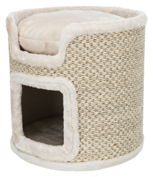 Cat Tower Ria, 37cm, lichtgrau