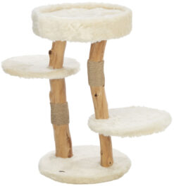 Alternative view of Kratzbaum Santo, Echt-Holz, creme