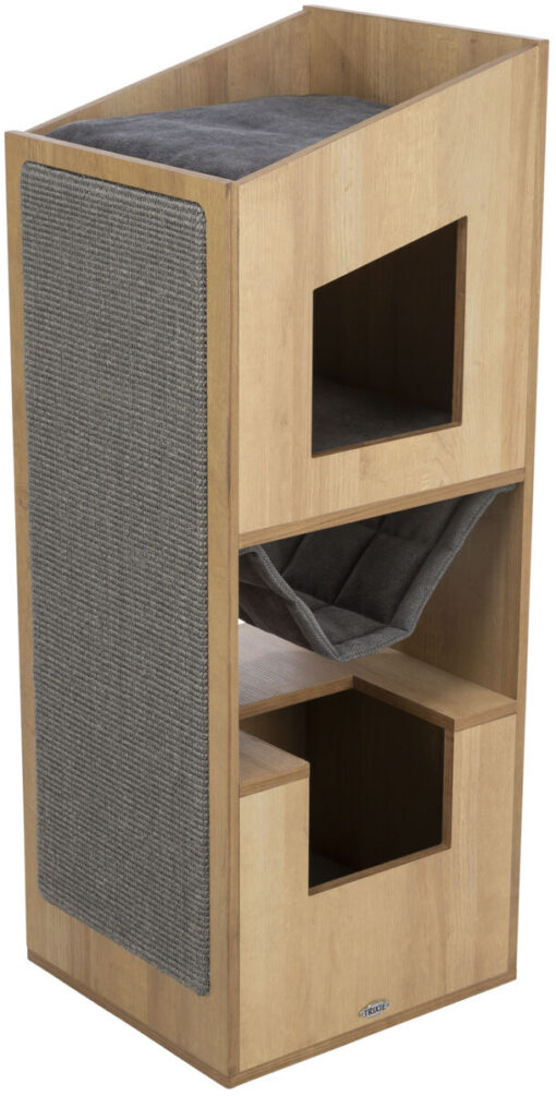 Cat Tower CityStyle, brun/gris 105cm