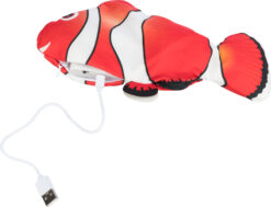Alternative view of Zappelfisch, Stoff, Katzenminze, 26 cm