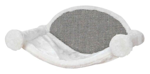 Hamac pour montage mural, 54×28×33cm, blanc/gris -> 5kg