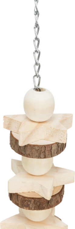 Alternative view of Papageienspielzeug,Holz,bunt