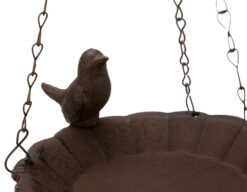 Alternative view of Baignoire pour oiseau à suspendre, en fonte, 250 ml brun