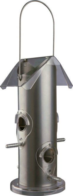 Distributeur de nourriture, 800 ml/14×25×14cm, argent