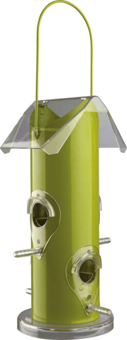 Mangeoire, en métal/plastique 800ml,  vert