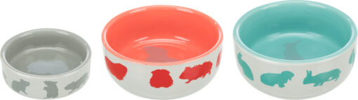 Keramiknapf mit Motiv 80 ml, ø 8 cm / Hamster