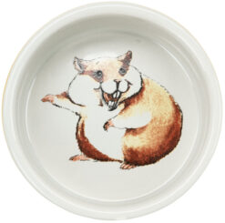 Alternative view of Keramiknapf, Hamster, 80ml, bunt/creme
