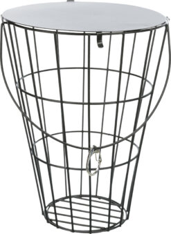 Alternative view of Heuraufe zum Einhängen, mit Deckel, 21cm