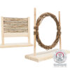Set agility avec obstacle et anneau, 28×26×12cm