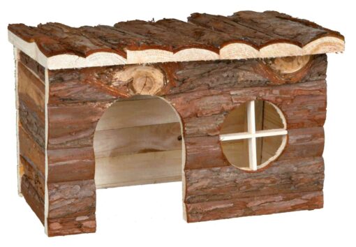 Maison en bois "Jerrik" 28x18x16cm / Grosse Hamster, Degus