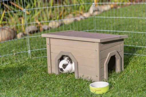natura habitat petits animaux, gris-vert 50×30×37cm
