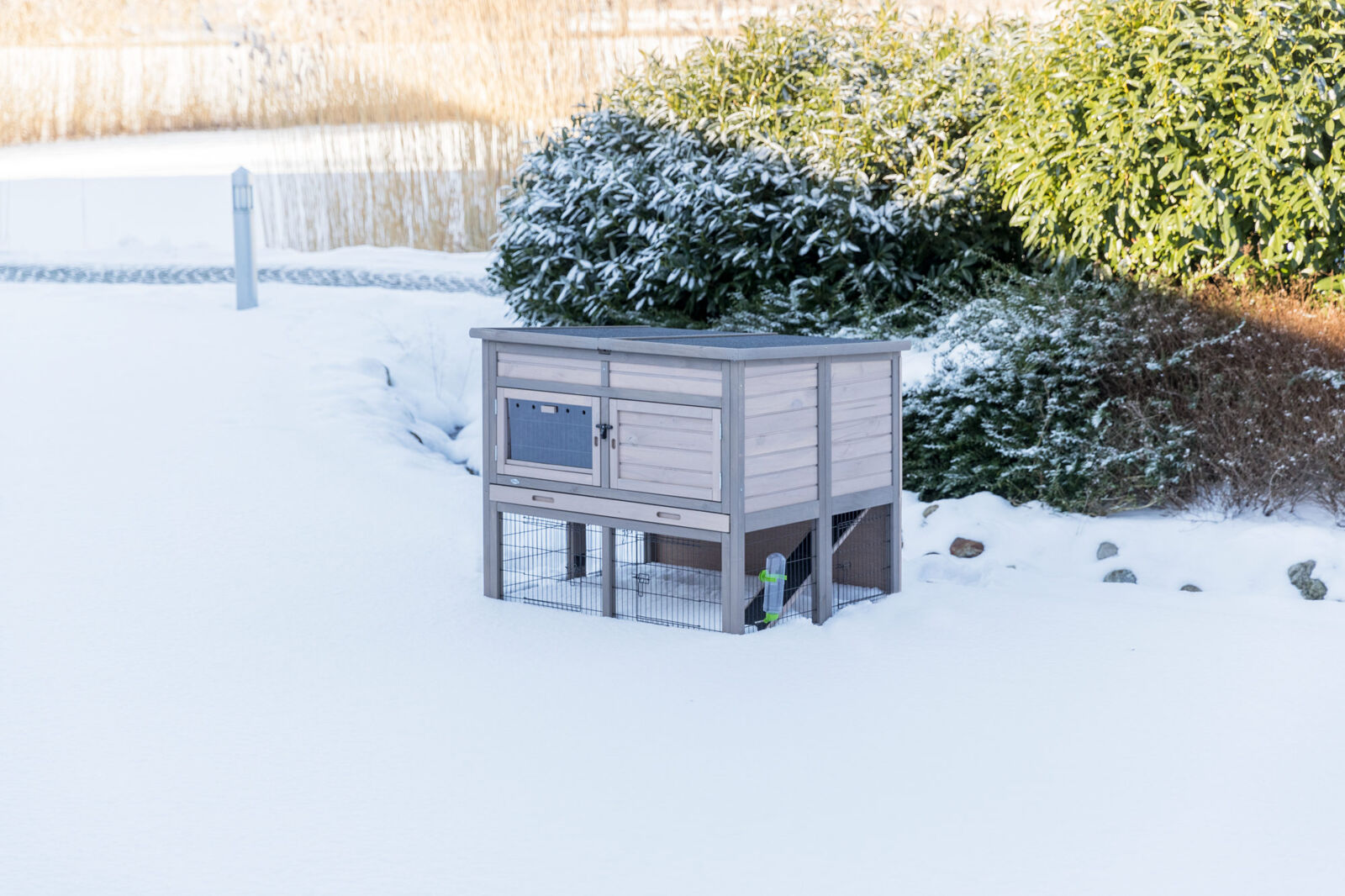 natura Kleintierstall XL mit Wärmedämmung, 120×98×94cm 3-Karton natura Kleintierstall XL mit Wärmedämmung, 120×98×94cm 3-Karton