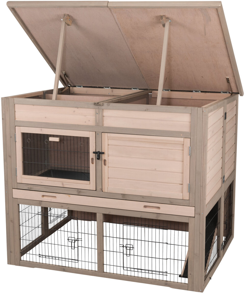 natura Kleintierstall XL mit Wärmedämmung, 120×98×94cm 3-Karton natura Kleintierstall XL mit Wärmedämmung, 120×98×94cm 3-Karton