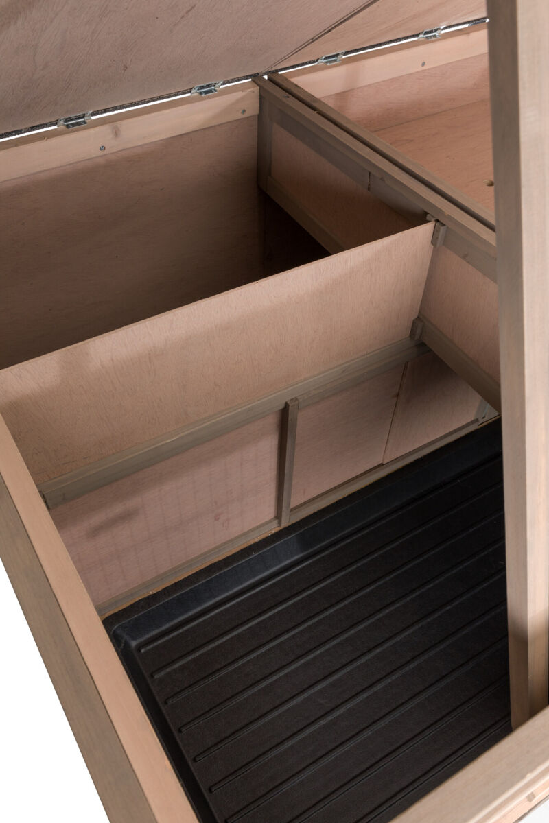 natura Kleintierstall XL mit Wärmedämmung, 120×98×94cm 3-Karton natura Kleintierstall XL mit Wärmedämmung, 120×98×94cm 3-Karton