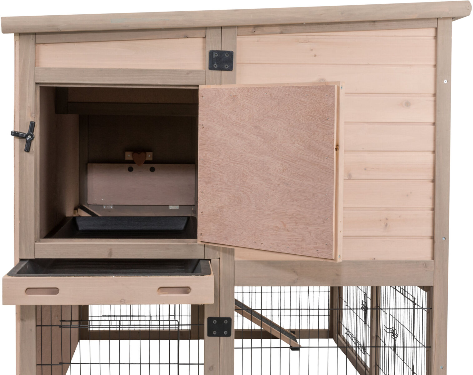 natura Kleintierstall XL mit Wärmedämmung, 120×98×94cm 3-Karton natura Kleintierstall XL mit Wärmedämmung, 120×98×94cm 3-Karton