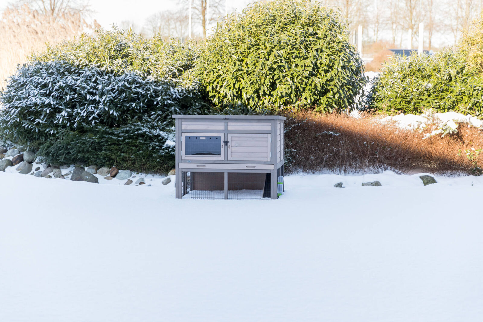 natura Kleintierstall XL mit Wärmedämmung, 120×98×94cm 3-Karton natura Kleintierstall XL mit Wärmedämmung, 120×98×94cm 3-Karton