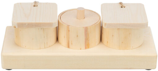 Snack Cups, en bois, 15×4,5×6cm