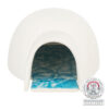 Igloo + coussin réfrig., souris/hamster, céramique, 13×9?
