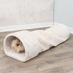 Alternative view of Tunnel douillet p. lapins/petits rongeurs, peluche, 27 × 21