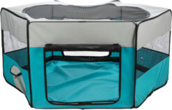 Alternative view of Freilauf m. Netz/Boden, Zwergkaninchen, Polyester, ø 150×6