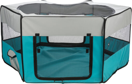 Enclos avec filet/base, lapins nains, en polyester, ø 150×