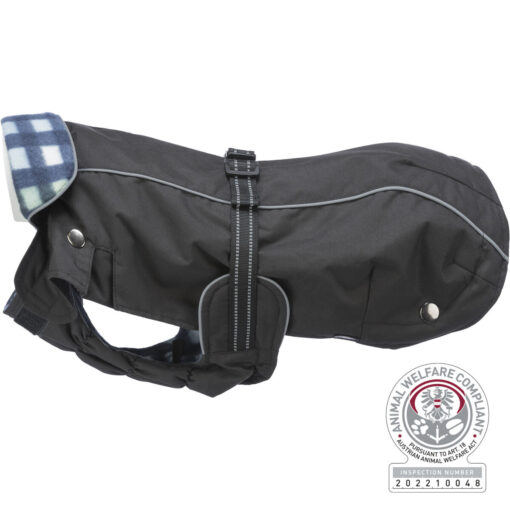 Manteau Rouen, XS: 30 cm, noir XS: 30 cm
