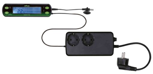 Thermostat, digital, deux circuits,avec SCHUCO mit Schuco 2580