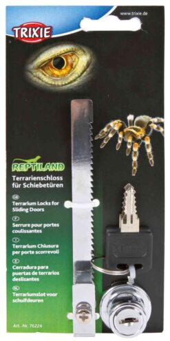 Alternative view of Terrarienschl. für Schiebetüren mit Schlüssel
