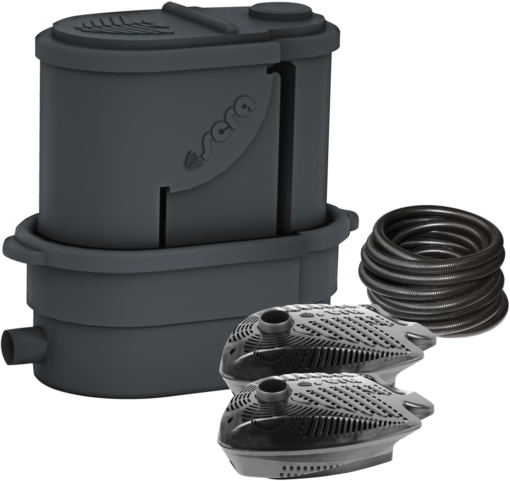 sera KOI 24000 Prof. Pond Filter, grau m. 2PP 12000, 25m