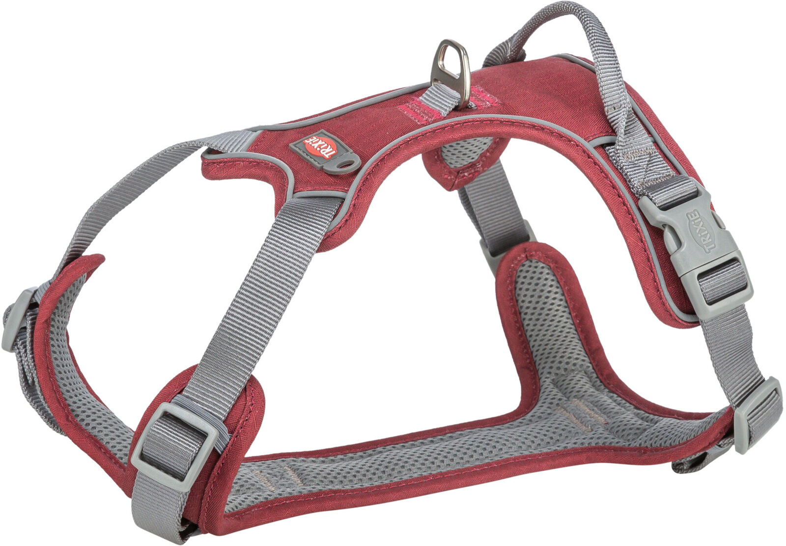Premium Active Geschirr, sangria M-L: 60-75cm/25 mm Premium Active Geschirr, sangria M-L: 60-75cm/25 mm